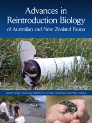 cover image of Advances in Reintroduction Biology of Australian and New Zealand Fauna